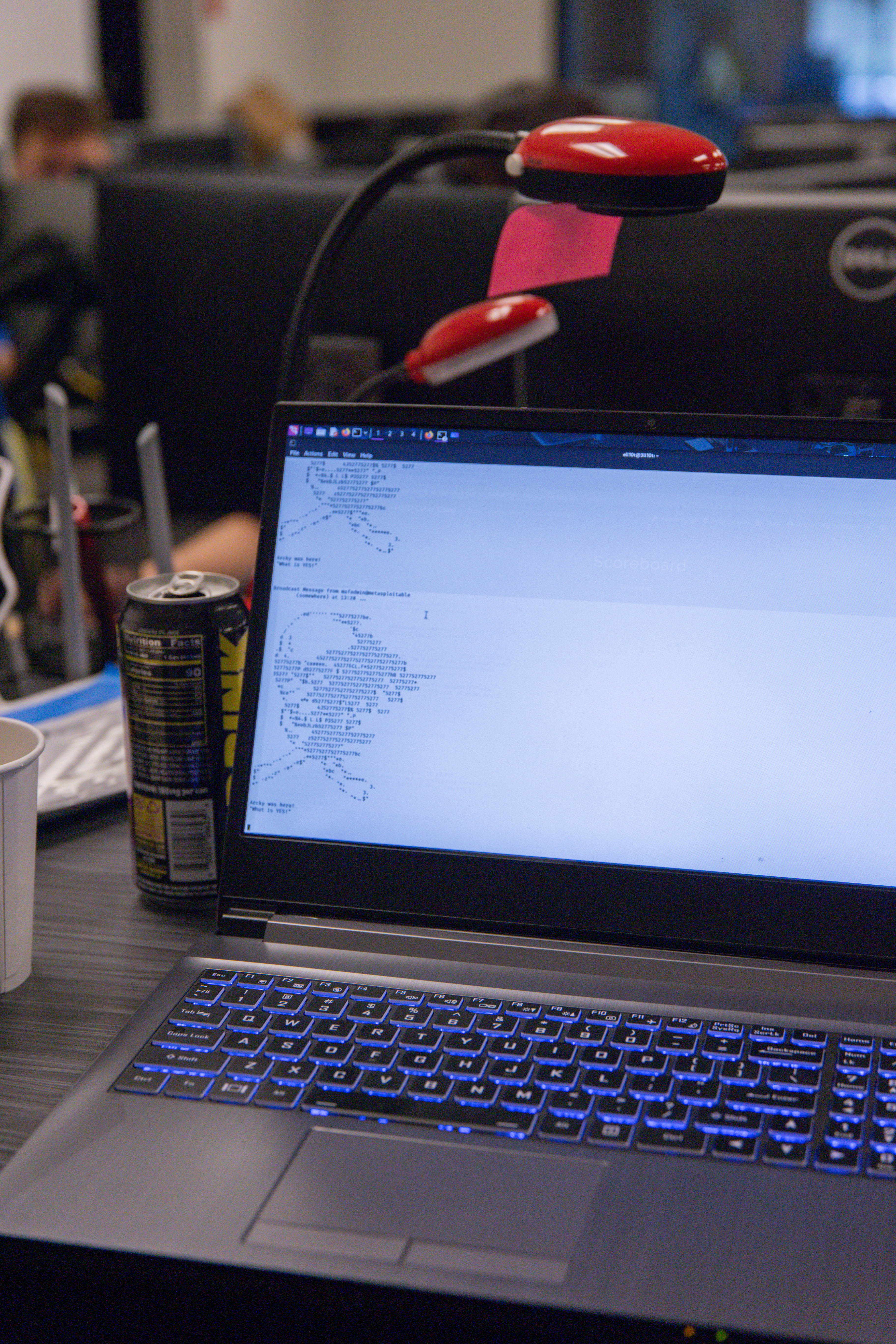 Advanced cybersecurity workshop session