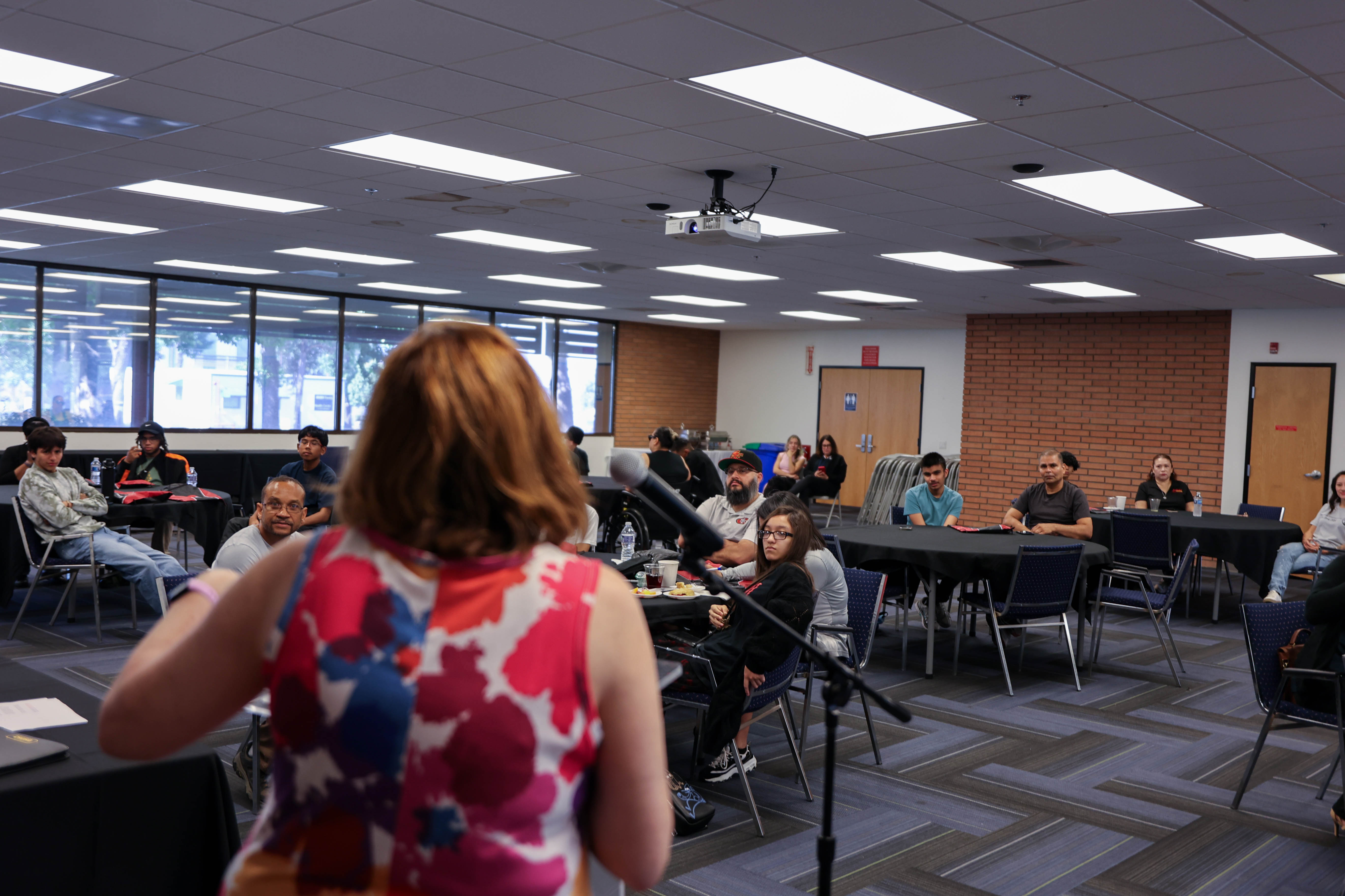 Group activity at Summer Cyber Camp