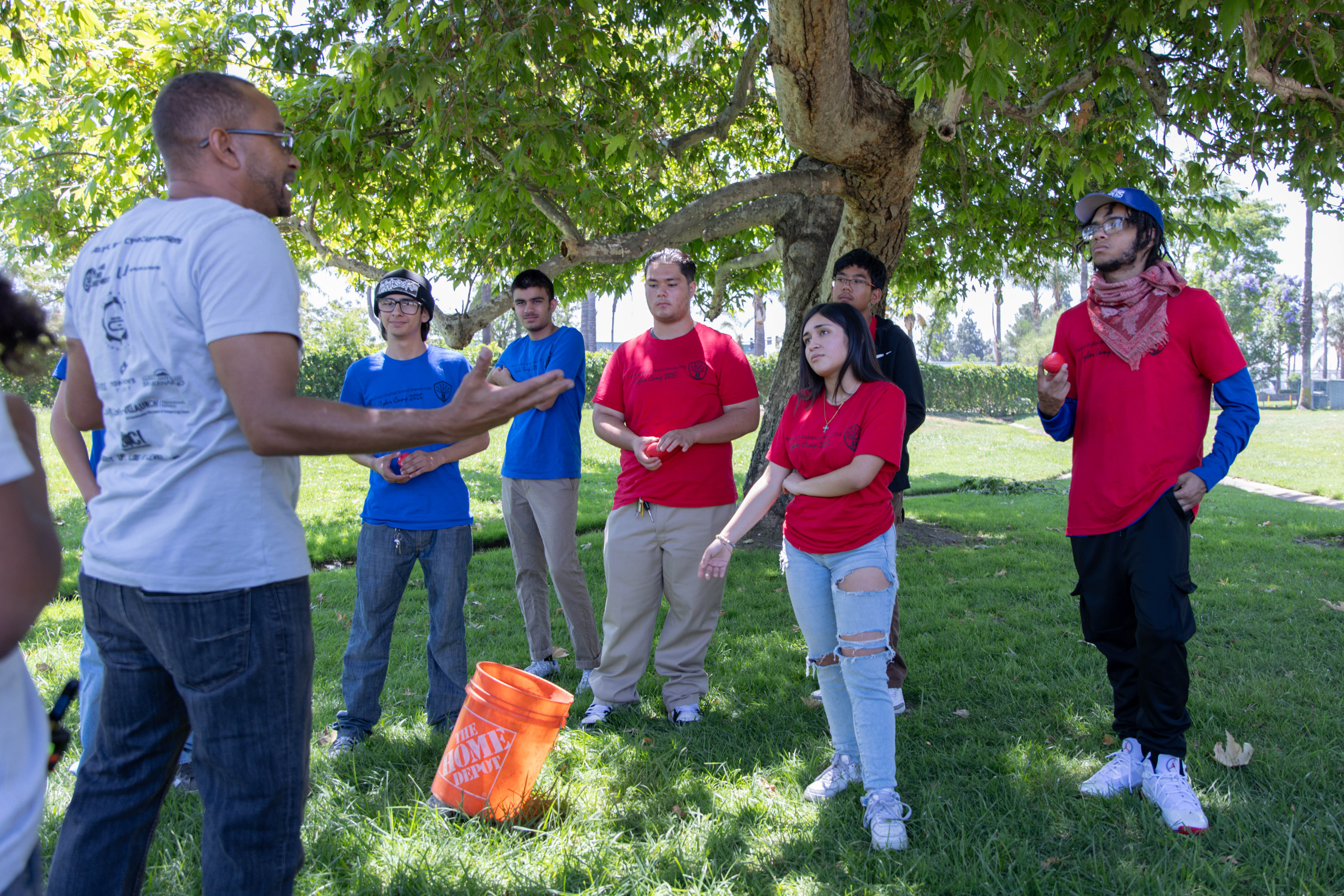 Cyber camp team building exercise