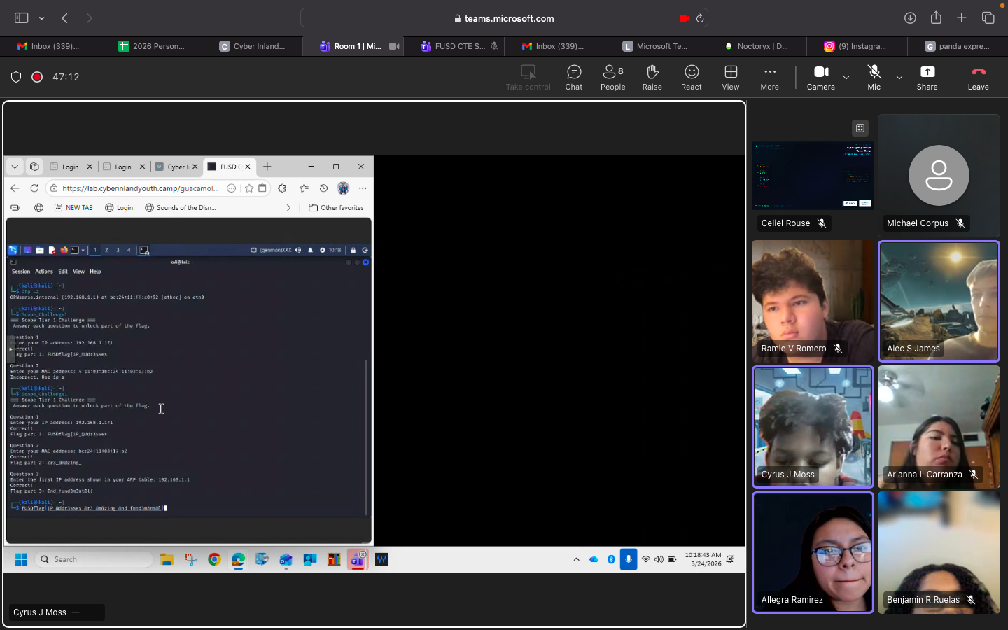 FUSD Spring 2026 Virtual Cyber Camp - Day 2