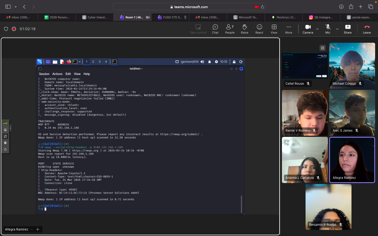 FUSD Spring 2026 Virtual Cyber Camp - Day 2